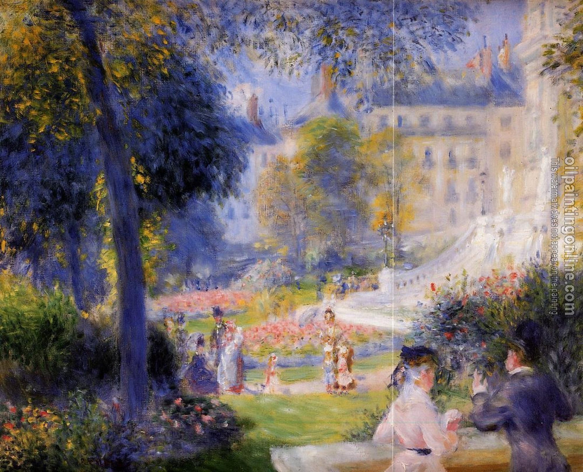 Renoir, Pierre Auguste - Place de la Trinite, Paris